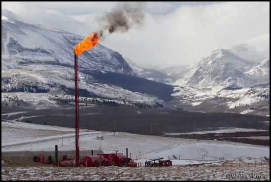 - Fracking ~10 Miles From Border of Glacier NP, Blackfeet Reservation -