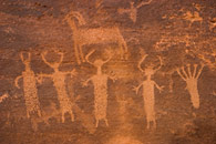 - Formative Period Petroglyph at the Dark Angel Rock Art Site, Arches NP -