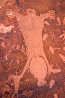 - Petroglyph Known as The Birthing Scene, Near Moab, Utah -