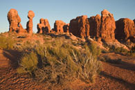 - The Garden of Eden at Sunset, Arches NP -