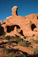 - Tower Arch at Sunset, Arches NP -