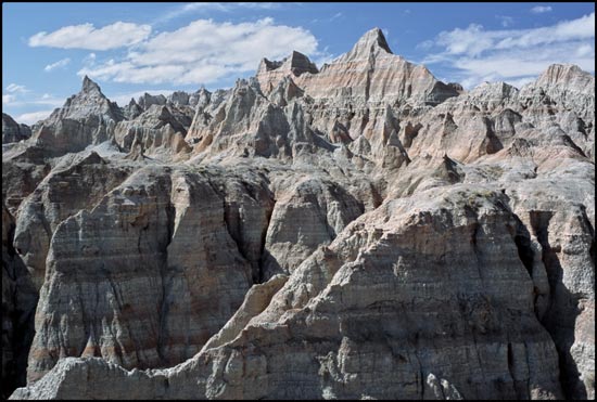 - Erosion Formations Near Norbeck Pass, Badlands NP -