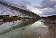 - Reflection of Matahpi Peak in an Unnamed Lake
in Preston Park, Glacier NP -