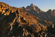 - The Grand at Sunrise, Seen From Static Peak, Grand Teton NP -