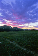 - Sunset Over Specimen Mountain, Rocky Mountain NP -