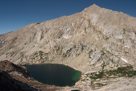 - Upper Monarch Lake and Sawtooth Peak, Mineral King Area, Sequoia NP -