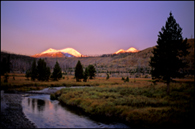 - First Light on Dome Mountain & Mt. Holmes, Yellowstone NP -