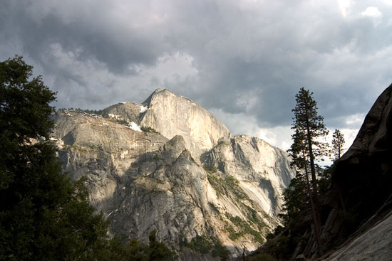 - Storm Clouds Over Half Dome, Seen From Tenaya Canyon, Yosemite NP -