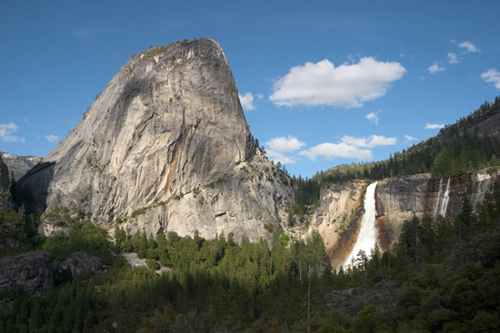 - Nevada Falls and Liberty Cap, Yosemite NP -