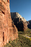 - The Western Wall of Angels Landing, Zion NP -